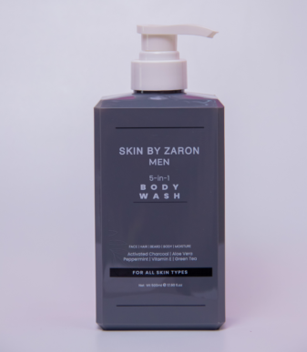 Men 5-in-1 Body Wash Zaron (Gel douche homme 5-en-1 – Zaron)