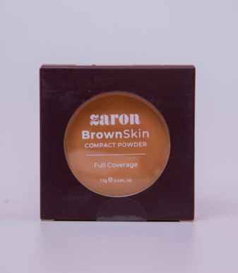 Zaron BrownSkin Compact Powder (Poudre compacte BrownSkin – Zaron)